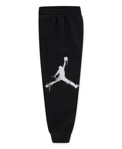 Jordan Little Boys 2-piece Most Value Player Jumpman Fleece Pullover Hoodie And Pants Set In Black