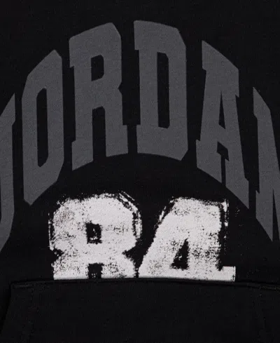 Jordan Little Boys 2-piece Most Value Player Jumpman Fleece Pullover Hoodie And Pants Set In Black