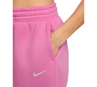 Nike Sportswear Phoenix Fleece High-rise Oversized Sweatpants In Playful Pink/(sail), Women's At Urban Ou In Pink