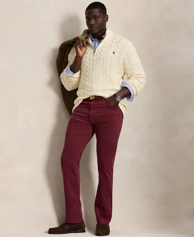 Polo Ralph Lauren Ralph Lauren Hampton Straight Stretch Jean In Burgundy