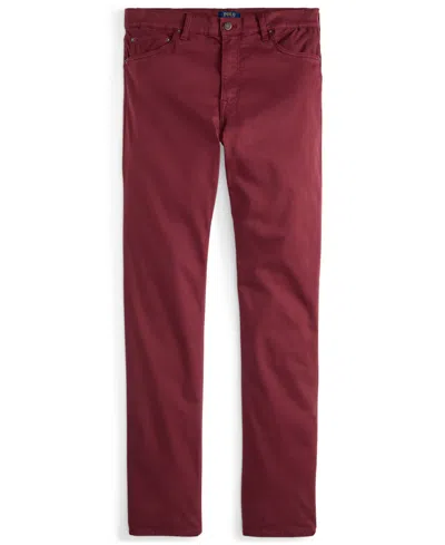 Polo Ralph Lauren Ralph Lauren Hampton Straight Stretch Jean In Burgundy