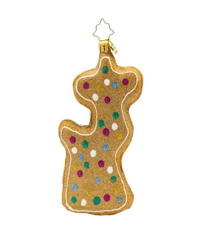 Christopher Radko Doughy Dasher Ornament In Multi