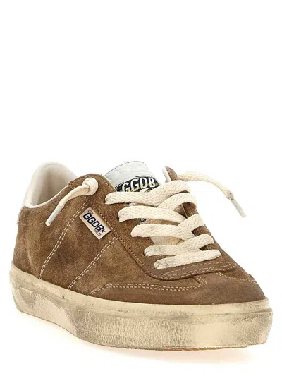 Golden Goose Db Soulstar Sneakers Tobacco/white In Brown
