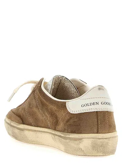 Golden Goose Db Soulstar Sneakers Tobacco/white In Brown