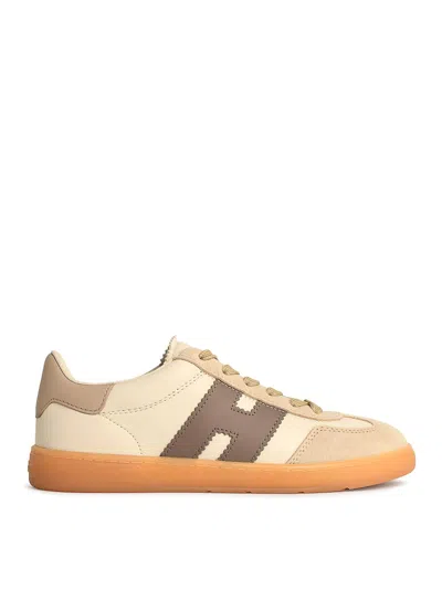 Hogan Cool Beige Sneakers In Multi