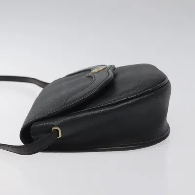 Pre-owned Dior Bobby East West Black Canvas Shoulder Bag ()