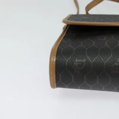 Pre-owned Dior Honeycomb Black Canvas Shoulder Bag ()