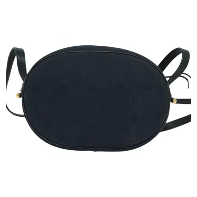Pre-owned Dior Honeycomb Navy Canvas Shoulder Bag ()