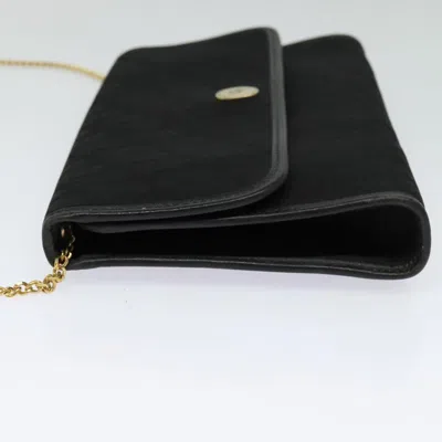 Pre-owned Dior Trotter Black Canvas Shoulder Bag ()