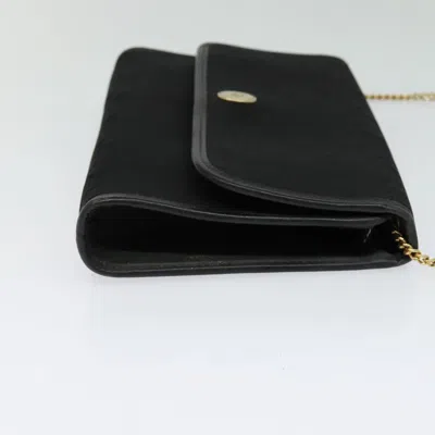 Pre-owned Dior Trotter Black Canvas Shoulder Bag ()