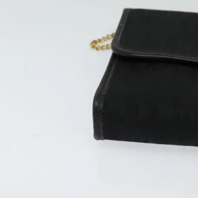 Pre-owned Dior Trotter Black Canvas Shoulder Bag ()