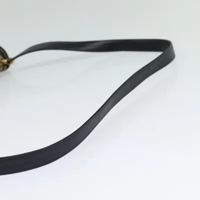 Pre-owned Dior Trotter Navy Canvas Shoulder Bag ()