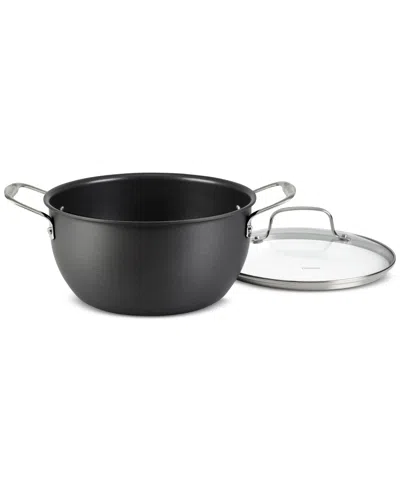 Cuisinart Chef's Classic Hard-anodized 5-qt. Covered All-purpose Pan In Black