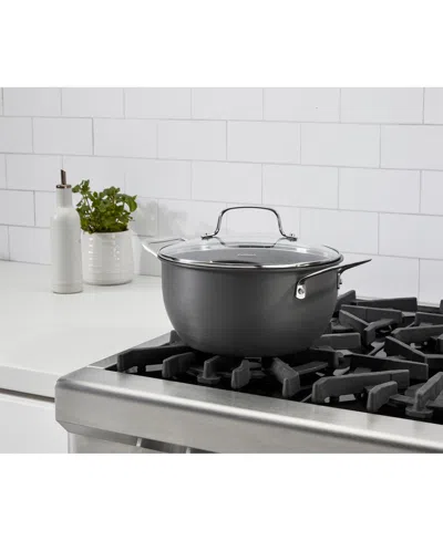Cuisinart Chef's Classic Hard-anodized 5-qt. Covered All-purpose Pan In Black