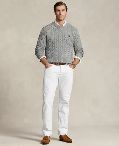 Polo Ralph Lauren Wool An Cashmere Cable Knit Sweater In Multi