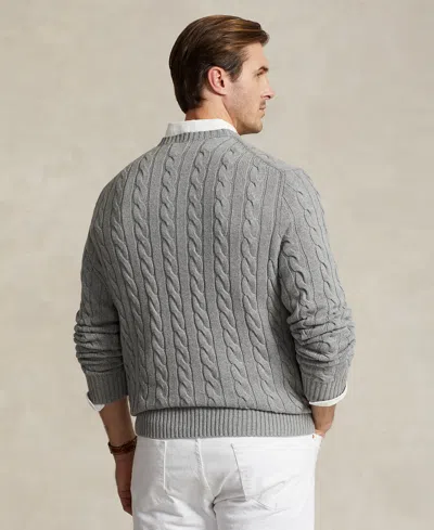 Polo Ralph Lauren Wool An Cashmere Cable Knit Sweater In Multi