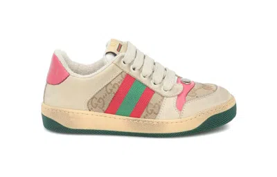 Gucci (td)  Screener Trainer 'butter Leather' In Multi