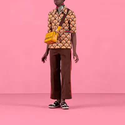 Gucci X Adidas Track Pants 'dark Brown'