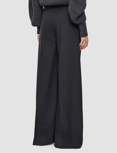 Joseph Alanel Light Wool Tailoring Trousers In Black