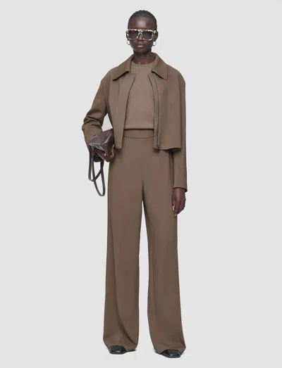 Joseph Alane Comfort Cady Trousers In Brown