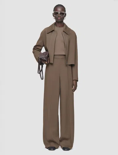 Joseph Alane Comfort Cady Trousers In Brown