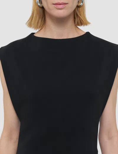 Joseph Neva Comfort Cady Dress In Black
