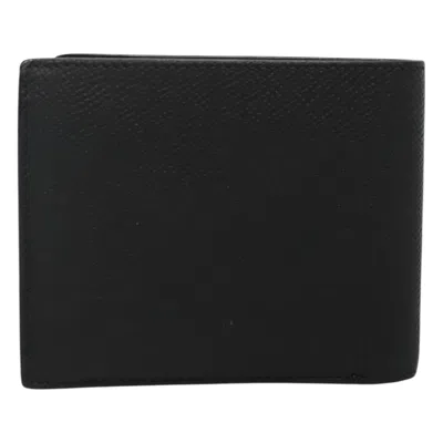 Pre-owned Dunhill Black Leather Wallet  ()