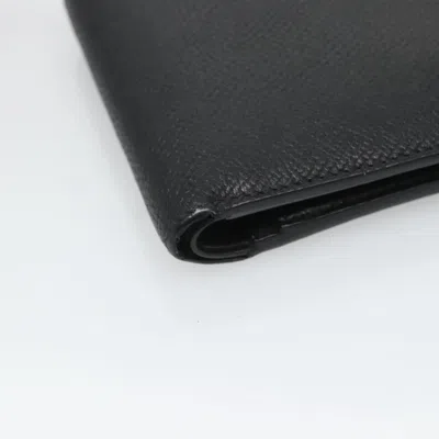 Pre-owned Dunhill Black Leather Wallet  ()
