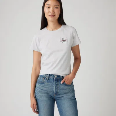 Levi's Perfect T-shirt In Gray