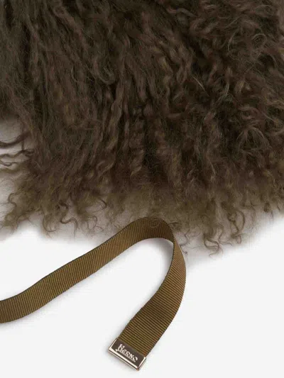 Herno Designer Hat In Brown