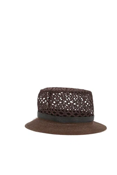 Brunello Cucinelli Scarfs In Brown