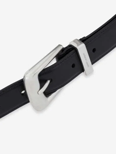 Saint Laurent Belt In Black