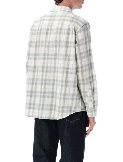 Stussy Beach Plaid Shirt In Burgundy
