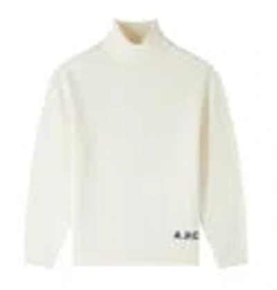 Apc A.p.c. Sweaters Beige In White
