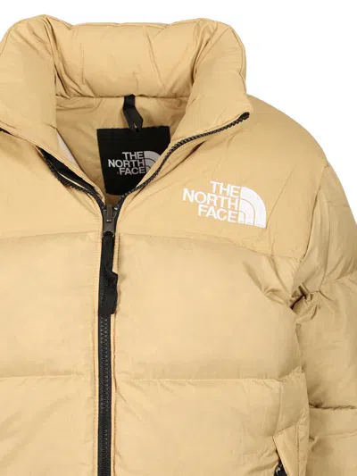 The North Face 1996 Nuptse Retro Jacket Coats Beige In Gold