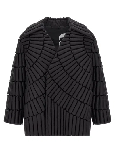 Raxxy 3d Down Jacket Puffer Jackets Black In Black