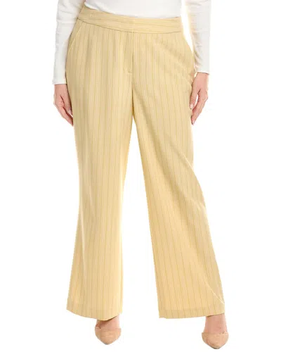 Tahari Asl Plus Pant In Neutral