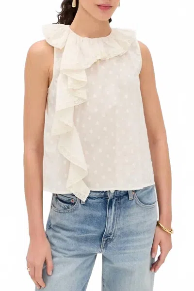 Ulla Johnson Thalia Sleeveless Top In Pristine In Multi