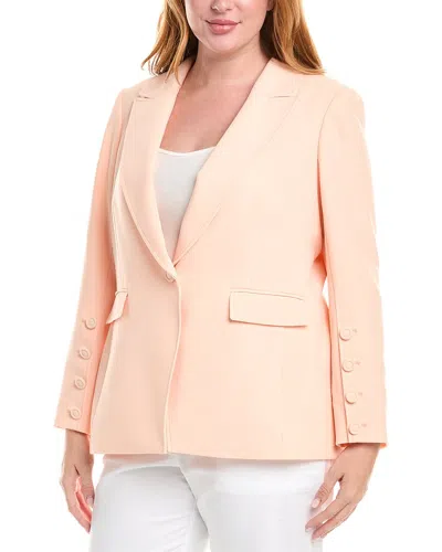 Tahari Asl Plus Blazer In Neutral