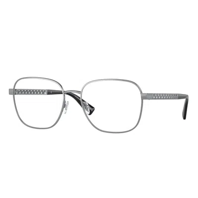 Versace Square-frame Glasses In Gray