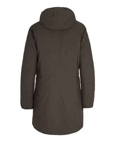K-way Denise St Thermo Reversible Jacket In Brown