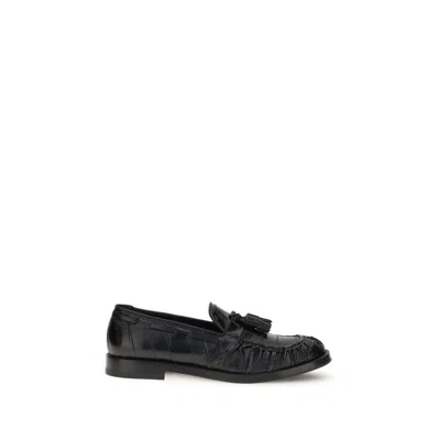 Fratelli Rossetti Tasseled Men's Loafers In Black