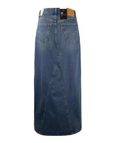 Levi's Icon Denim Skirt In Blue