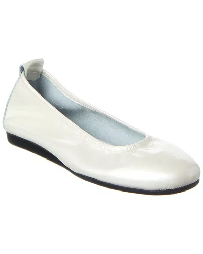 Arche Laius Leather Flat In Purple
