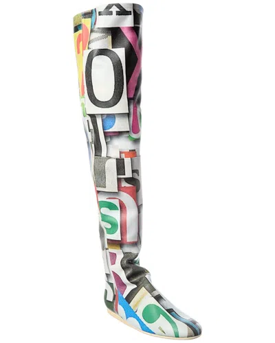 Arche Lajiza Leather Over-the-knee Boot In Multi