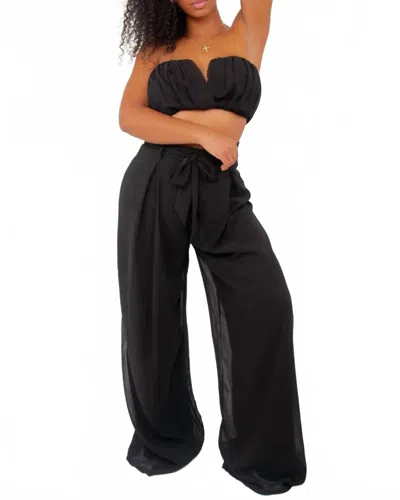 Jbla Strong Pant Set In Black In Black