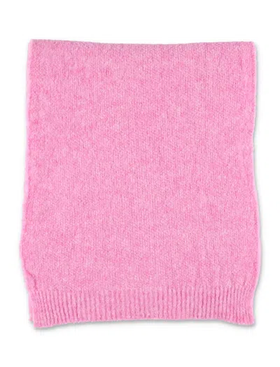 American Vintage East Wool-blend Scarf In Purple