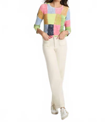 Nic + Zoe Nic+zoe Petites Colorfield Sweater In Multi
