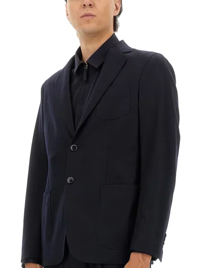 Giorgio Armani Cashmere Blazer In Black