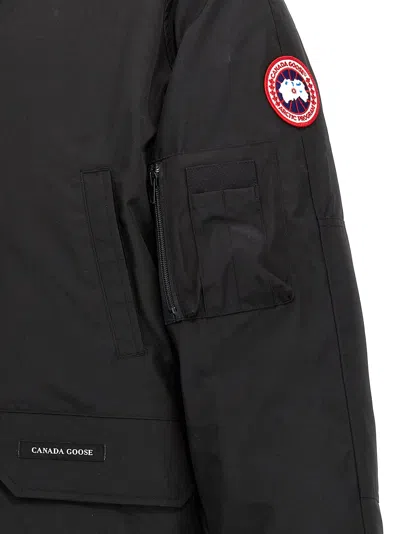 Canada Goose Chilliwack Padded Down Bomber Jacket In Black